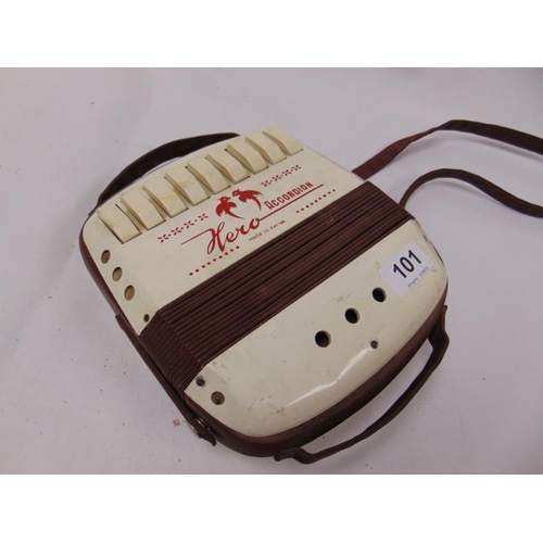 101 - Chinese 'Hero' accordion.