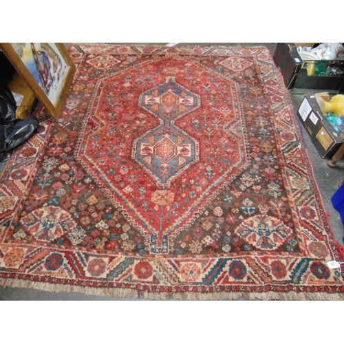 33 - Persian hand made wool rug, 75 x 65