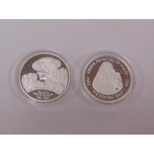 68 - Two possibly silver coins.