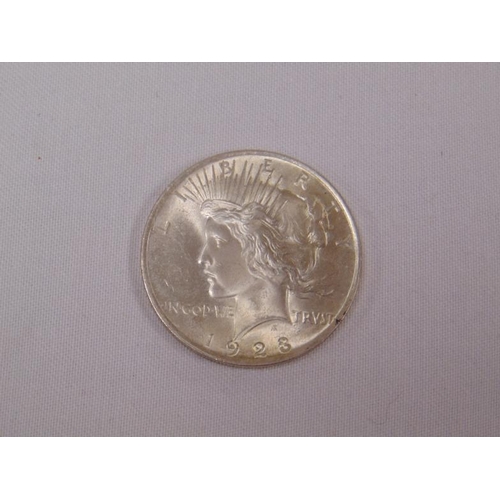 70 - 1923 American silver Dollar, Philadelphia Mint