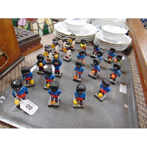 80 - Collection of 22 Robertsons figures, Footballers and Lollipop Men.