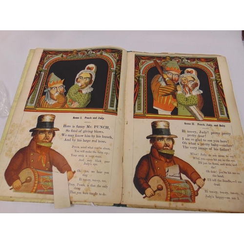 85 - One antique volume, Royal Moveable Punch & Judy, published by Dean & Son, London.