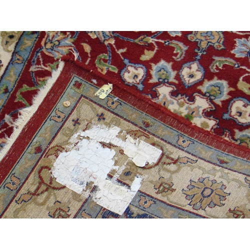 32 - Persian wool carpet, approx. 144 x 48