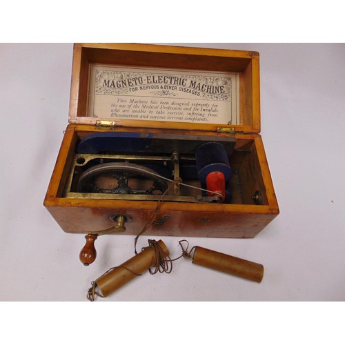 174 - Cased Magneto electric machine.