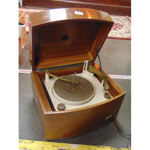 205 - Vintage PYE hi fi record player.