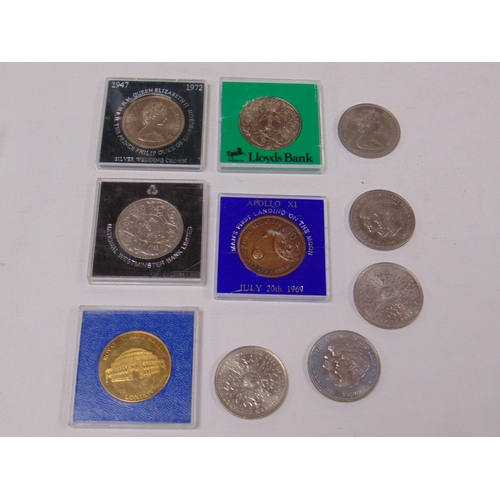19 - Ten commemorative Crowns / medallions.