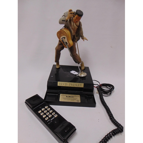 3 - TeleMania limited edition dancing Elvis Presley telephone.