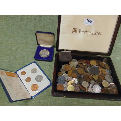 169 - Collection of pre-decimal coins.