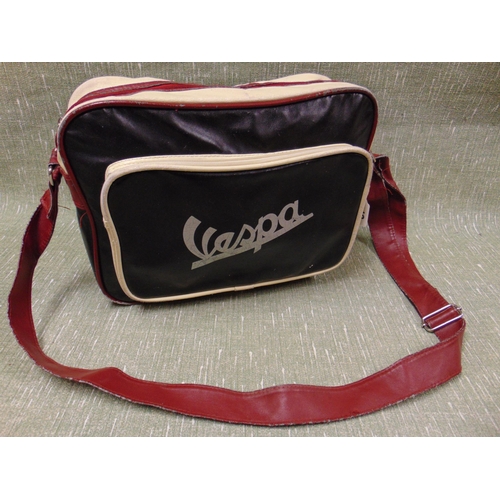 Vinyl on sale messenger bag