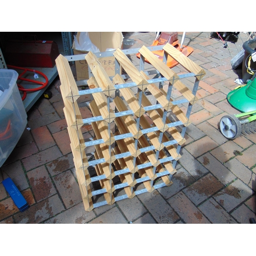 539 - Similar wine rack.