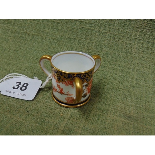 38 - Royal Crown Derby 2649 pattern miniature tyg.