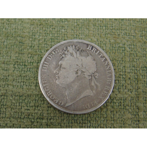 91 - George IV silver Crown 1822.