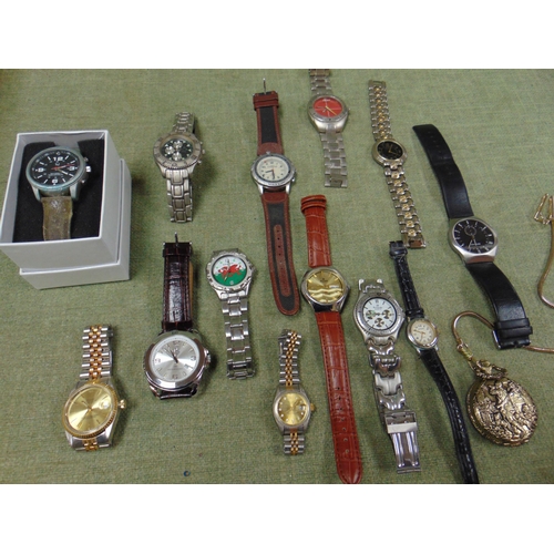 143 - Collection of wristwatches.