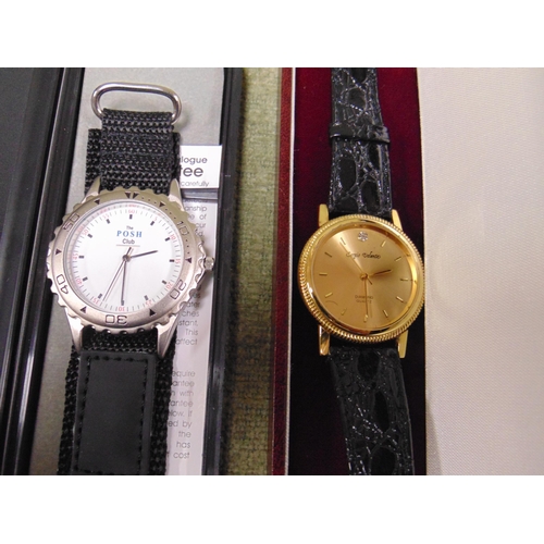 18 - Sergio Valente gents wristwatch, and one other.