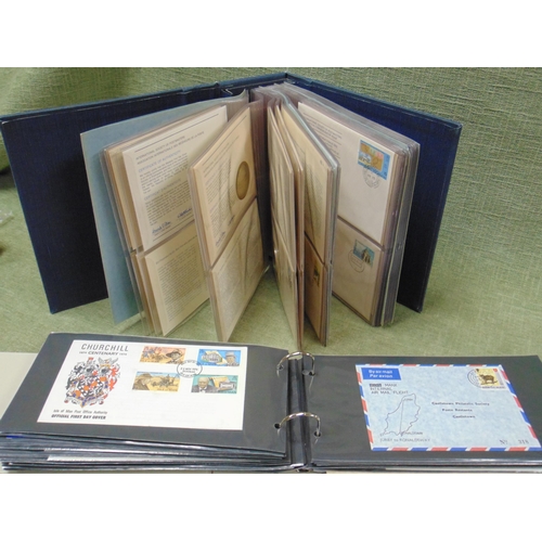 56 - Album of International Society of Postmasters Official Commemorative Issues, and an album of First D... 