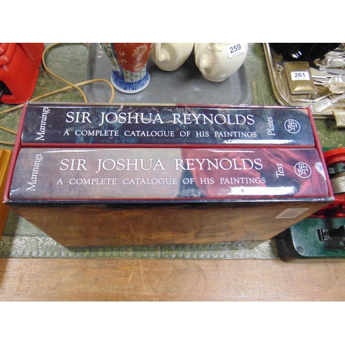 258 - David Mannings, two books, Sir Joshua Reynolds - A Complete Catalogue of His Paintings.