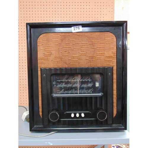 276 - Murphy Art Deco radio.