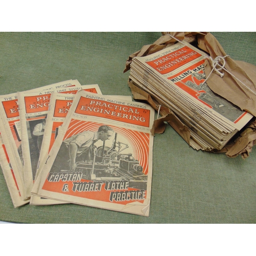 40 - Large quantity of 1950's editions, Practical Engineering.