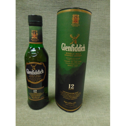 137 - 35cl bottle of Glenfiddich 12 Years Old Single Malt Scotch Whisky.