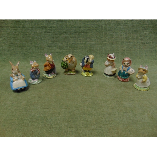 159 - Collection of Royal Albert, Royal Doulton and Beswick Beatrix Potter figures.