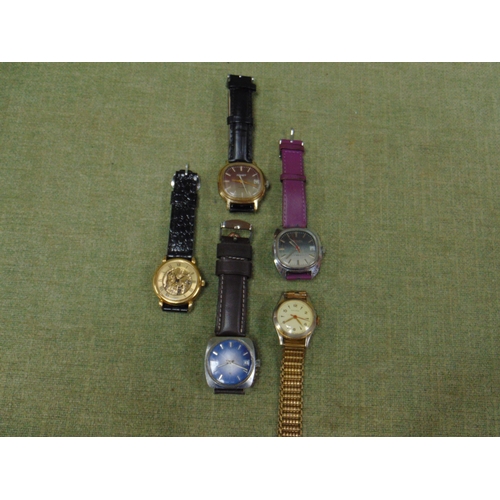 164 - Collection of four vintage wristwatches.