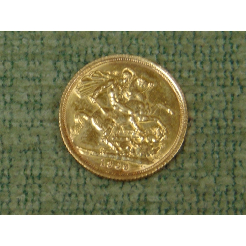 4 - Elizabeth II gold Sovereign.