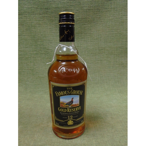 478 - Famous Grouse 700ml bottle of 12 year old Golden Reserve Blended Scotch Whisky. 40%.