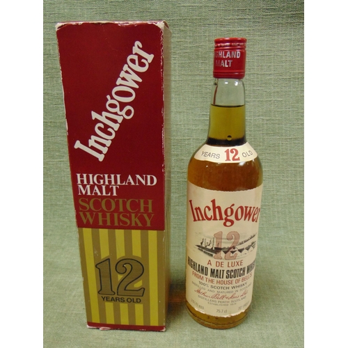 66 - Bottle of Inchgower 12 Year Old Highland Malt Scotch Whisky.