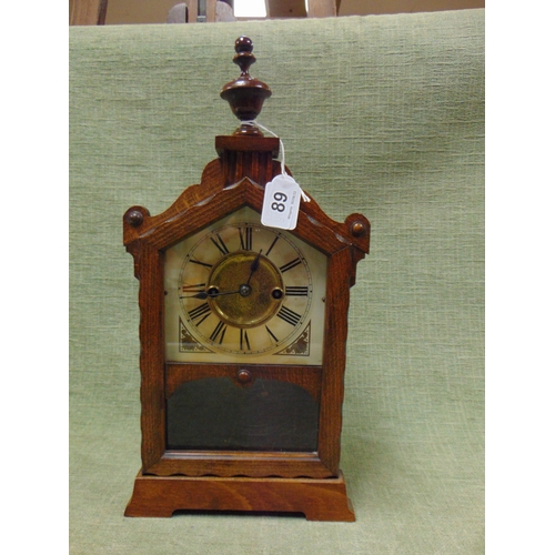 89 - American mantle clock, 16