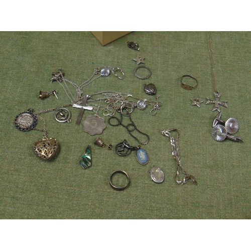 16 - Quantity of silver jewellery - approx 60gms.