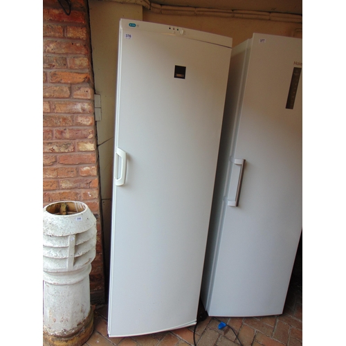 376 - Zanussi upright freezer.