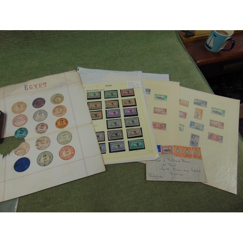 392 - Collection of Stamps from the Sudan, Egypt & Barbados.