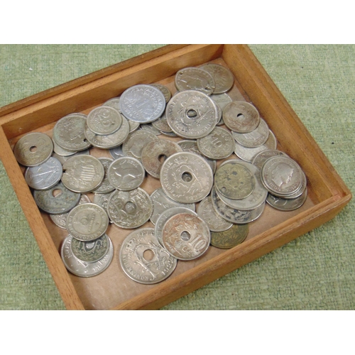 394 - Collection of European , Chinese and US Silver and Cupro-Nickle coins from the 19th centuries.