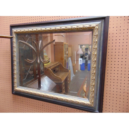 417 - Modern gilt framed wall mirror.