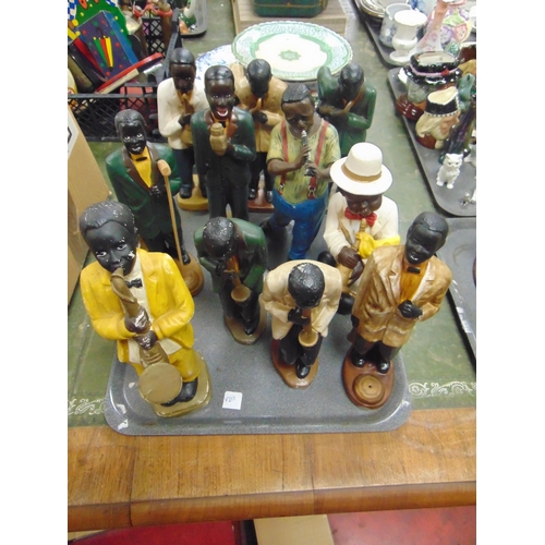 275 - Collection of figurines, Musicians.