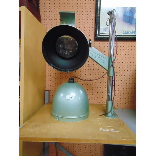 288 - Photax lamp on stand.