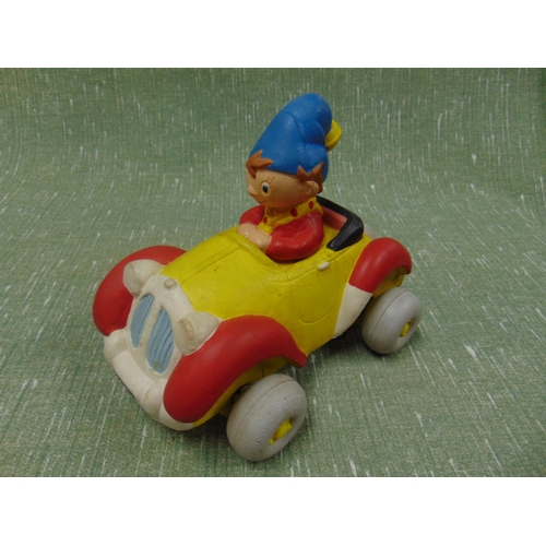 45 - Vintage foam model of Noddy in a car.