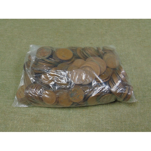 179 - Collection of pre decimal pennies and half pennies.