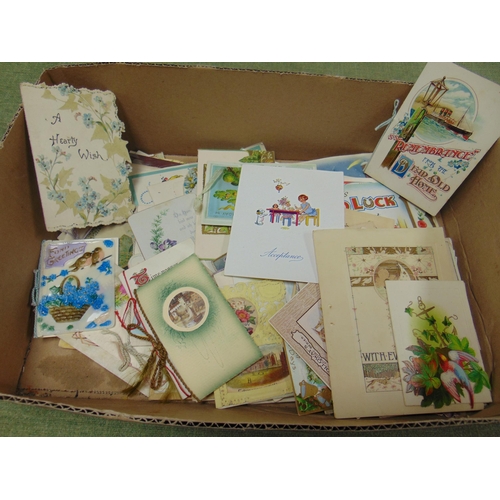 2 - Quantity of vintage Christmas cards / ephemera.