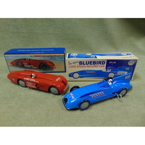 200 - Boxed Schylling collector's series Sir Ian's Blue Bird land speed record car No. 727 and a boxed Sch... 