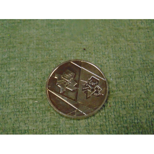 371 - An uncirculated completer coin for the London 2012 olympic set.