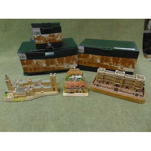 223 - Three boxed Lilliput lane models.