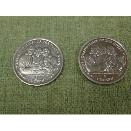 428 - Two Westminster mint Isle of Man 'Daughters 1931' commemorative coins, with certificates.