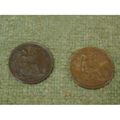 20 - Two farthings VF  1893 -1886