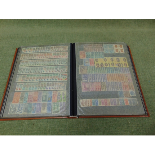 108 - Stamp album and contents.