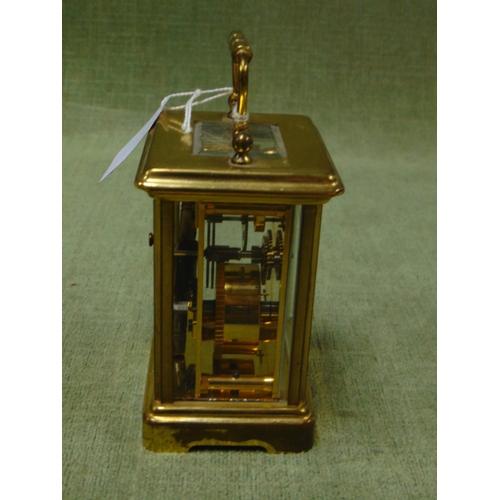 2 - J.W.Benson London, small carriage clock. 6