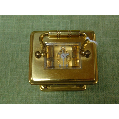 2 - J.W.Benson London, small carriage clock. 6