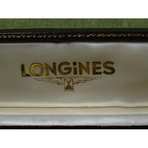 228 - Cased ladies Longines wrist watch.