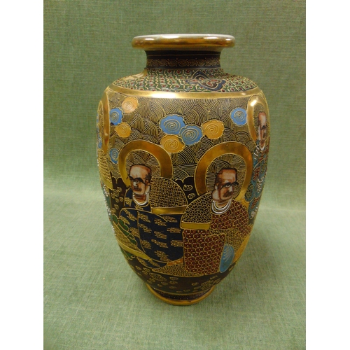 96 - Reproduction Satsuma pattern vase, 14