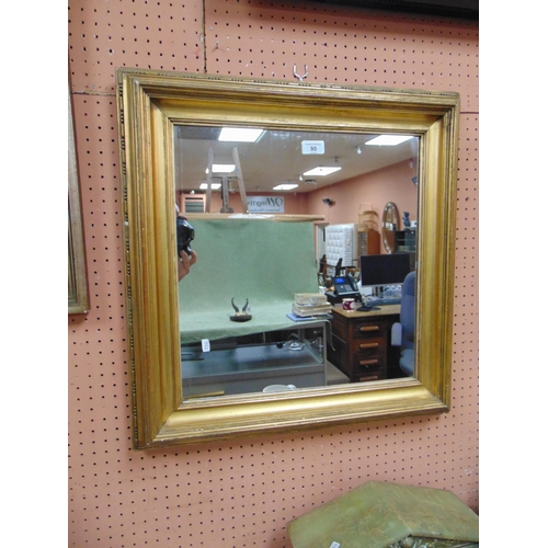 90 - Gilt framed wall mirror, 24 x 23